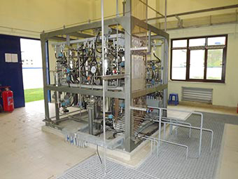 土耳其某电厂项目10立方碱性水电解制氢设备